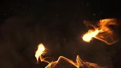 火焰效果logo演绎视频的预览图